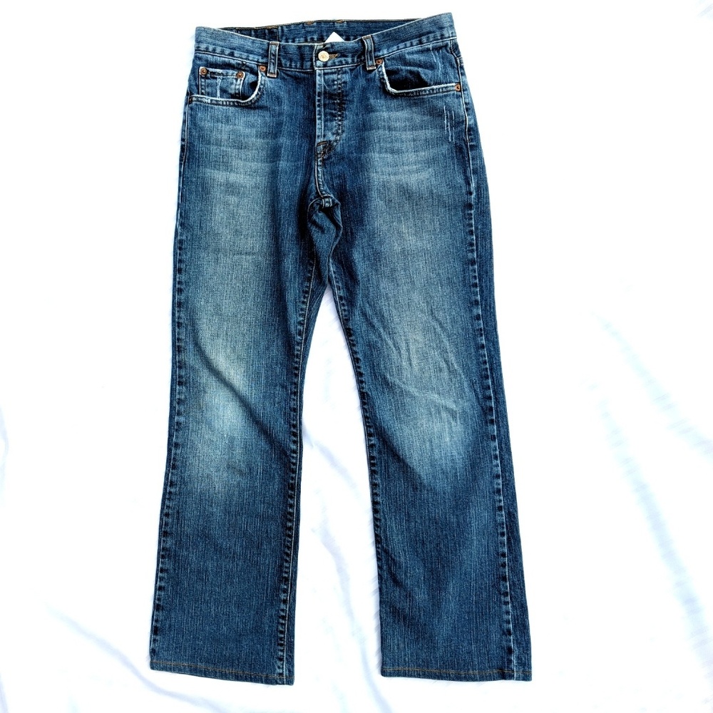 Lucky Brand 6/28 jeans easy rider fly buttons